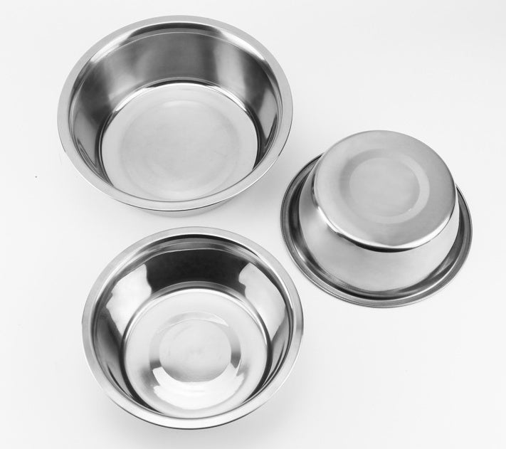 Stainless Steel Dog Bowl – Durable Pet Feeding Pot