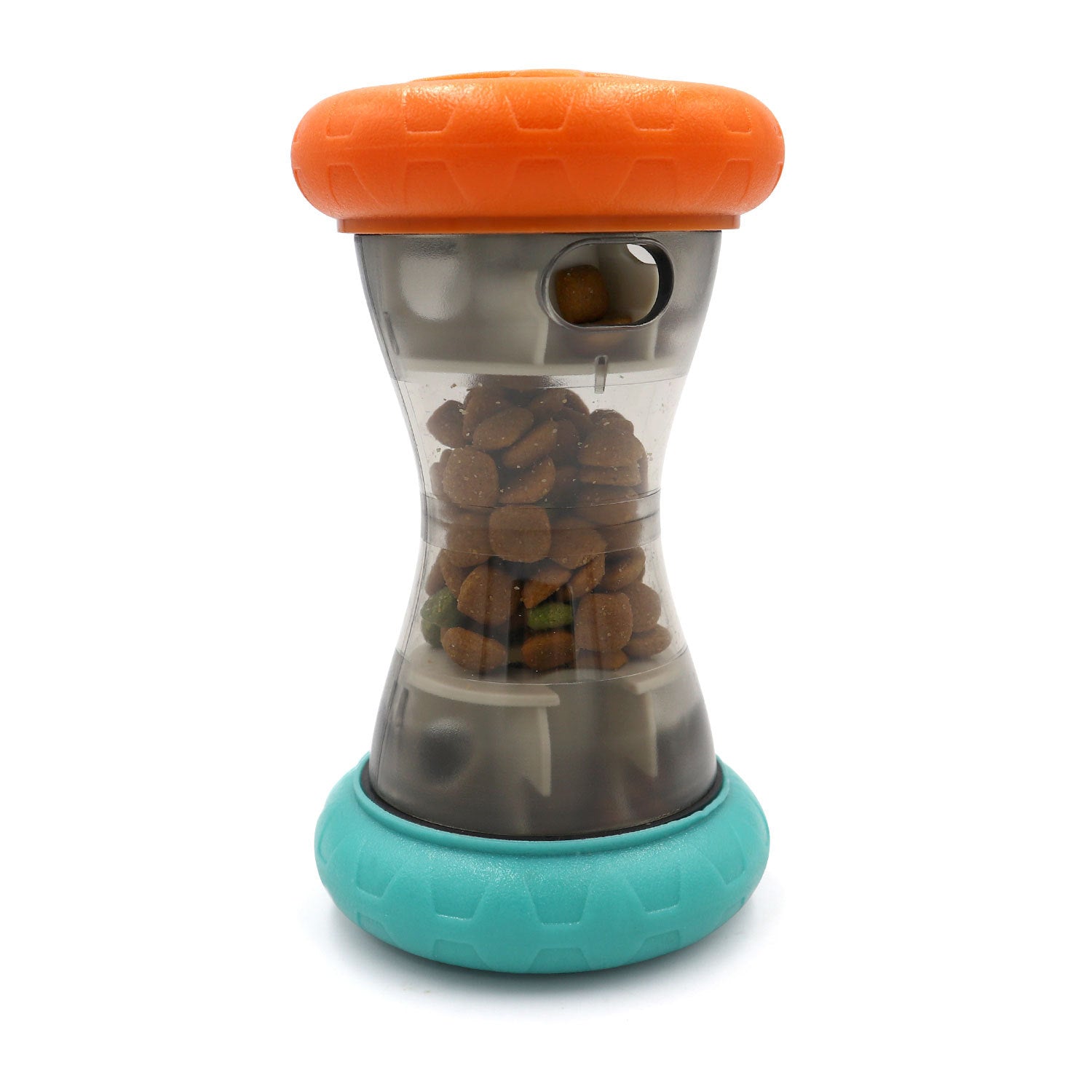 Interactive Pet Puzzle Feeder – Treat Dispensing Rolling Toy