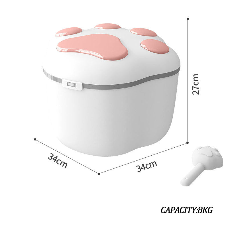 Dog & Cat Food Storage Container – Large Capacity