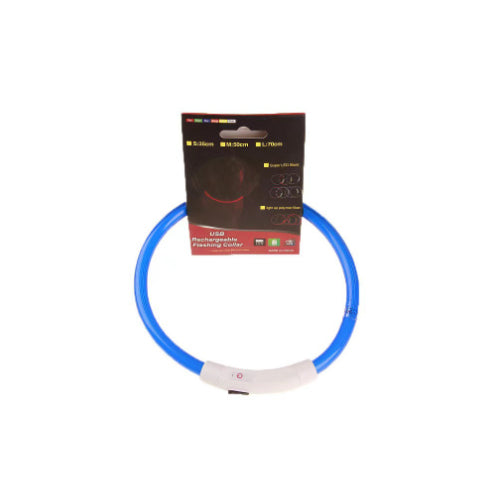 USB Rechargeable Luminous Dog Collar Light
