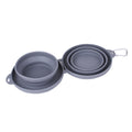 Rubber Double Pet Bowl – Foldable Feeding Dish