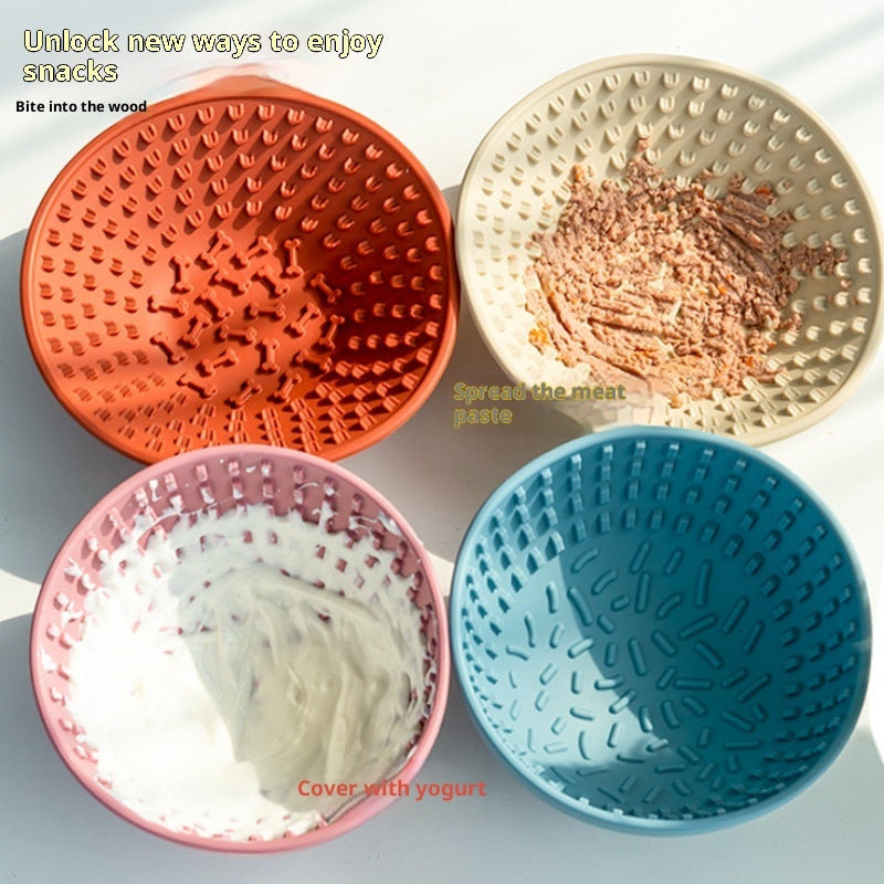 Dog Slow Eating Mat – Silicone Treat Fun