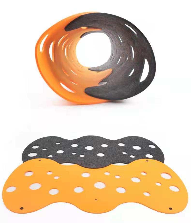 Cat Tunnel Toy – Removable Felt Play Tunnel
