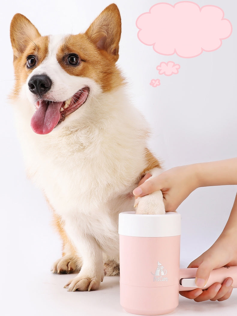 Dog Paw Cleaner Cup – Quick, Gentle & Mess-Free