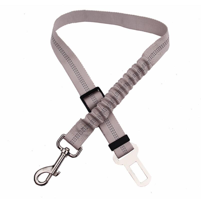 Adjustable Dog Seat Belt – Reflective Elastic Harness