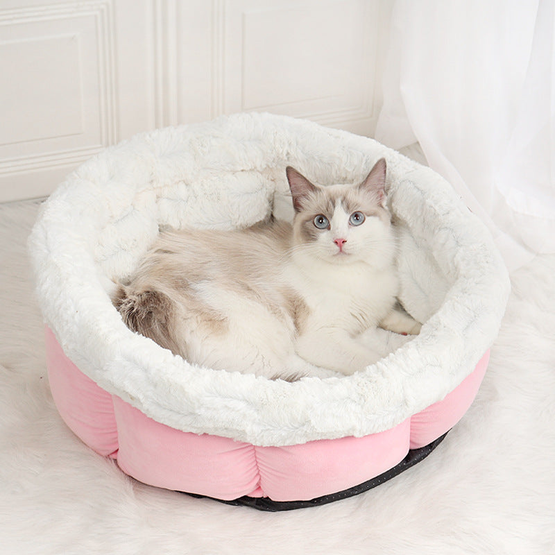 Flower Shaped Cat Mat – Cozy Rest & Play