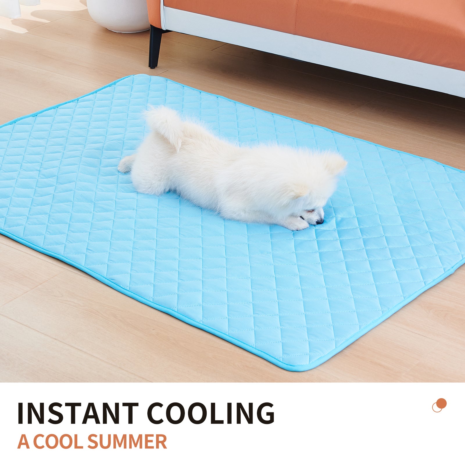 Dog Cooling Mat – Waterproof Summer Sleeping Pad