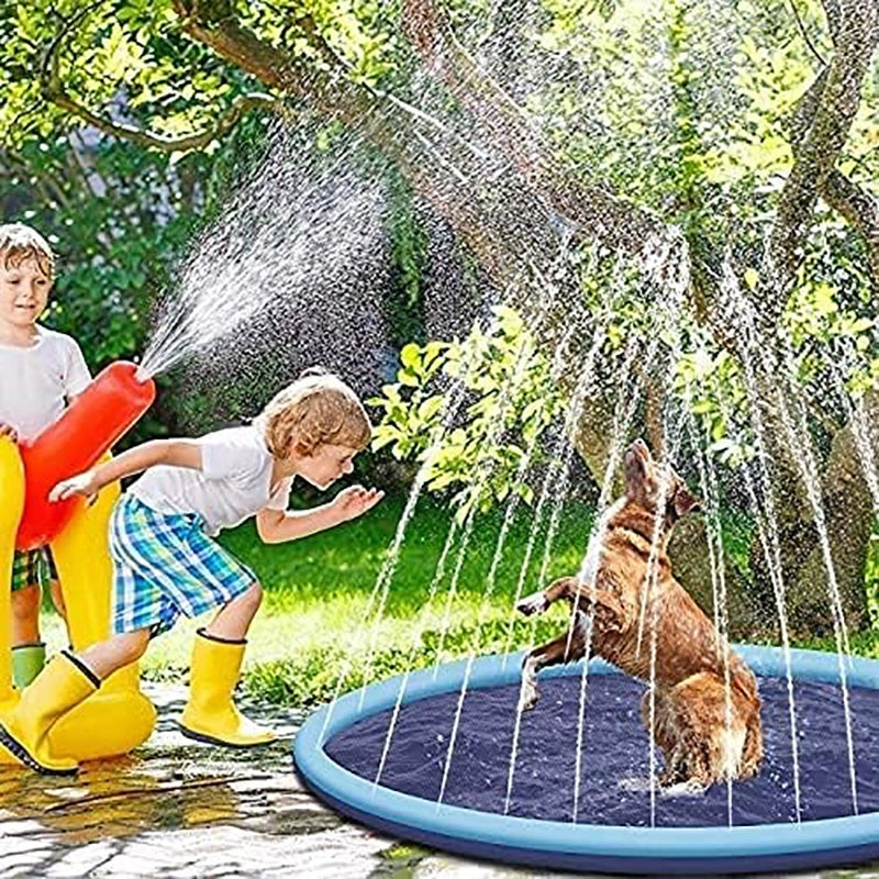 SplashPaws Dog Sprinkler Pad – Outdoor Fun & Cooling