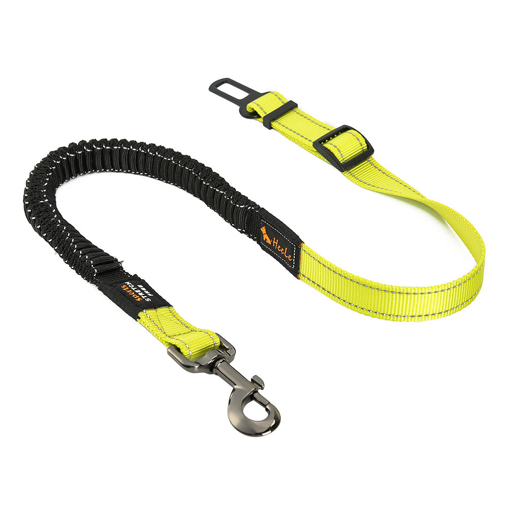 Elastic Dog Car Seat Belt – Stretch Safety Lead
