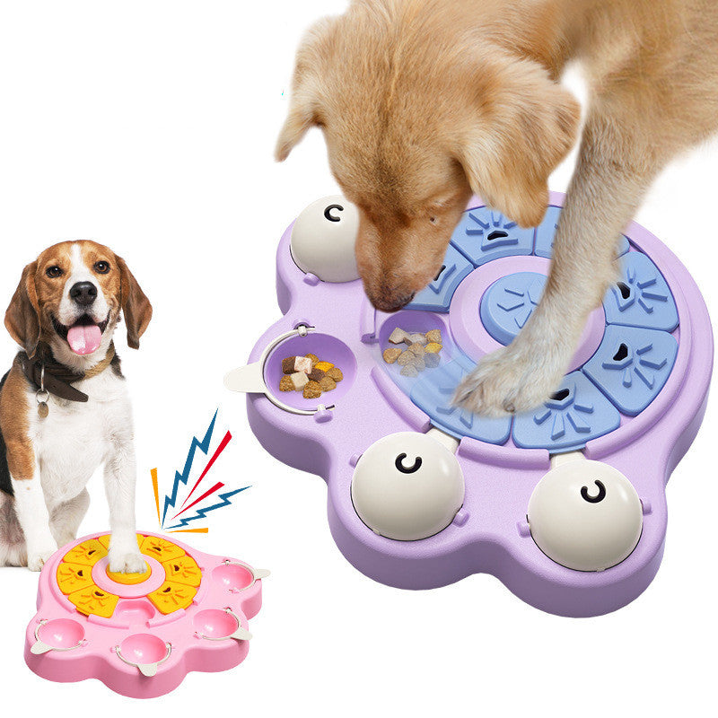 Dog Puzzle Slow Feeder – Fun IQ Training Toy