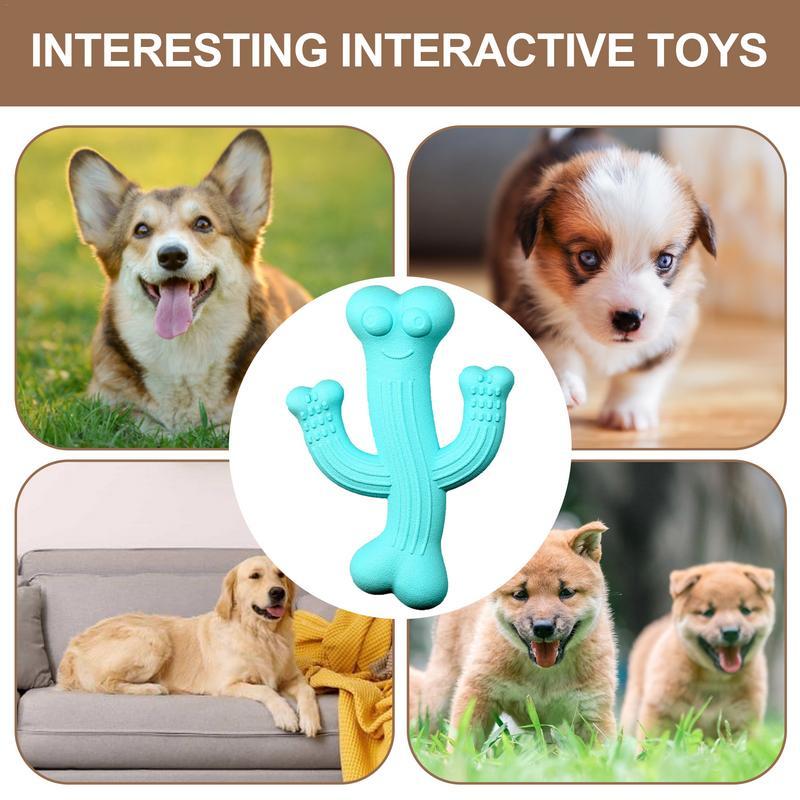 Indestructible Cactus Dog Toy – Tough Chewer Friendly