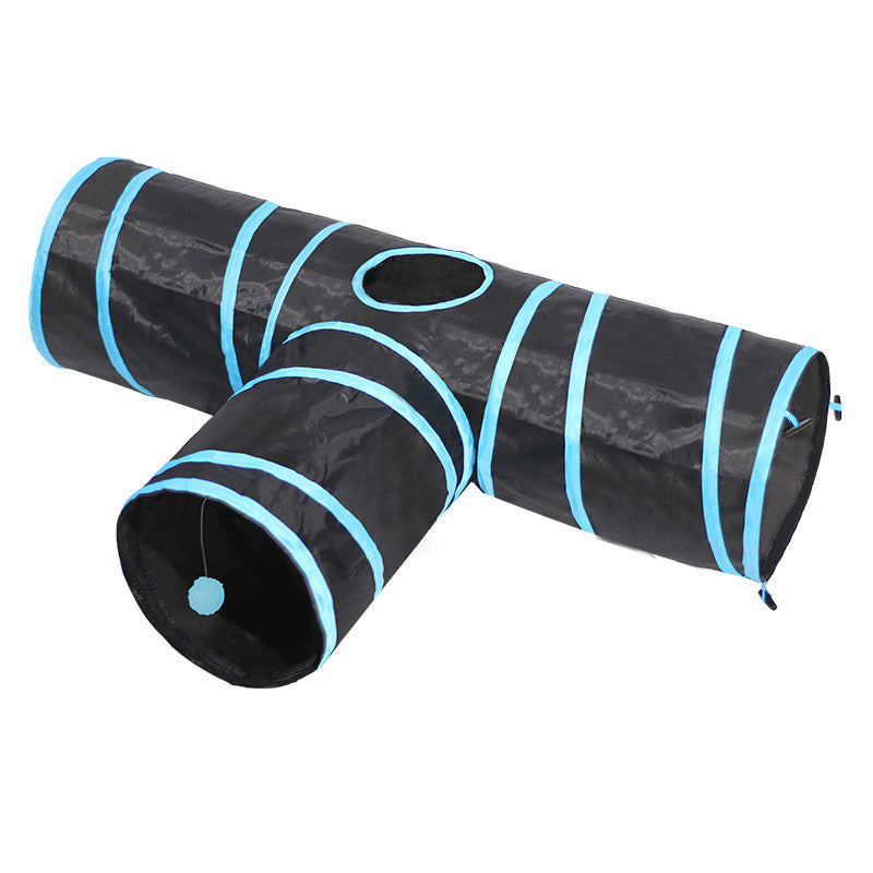 Foldable Cat Tunnel – Climbing Path Play Toy