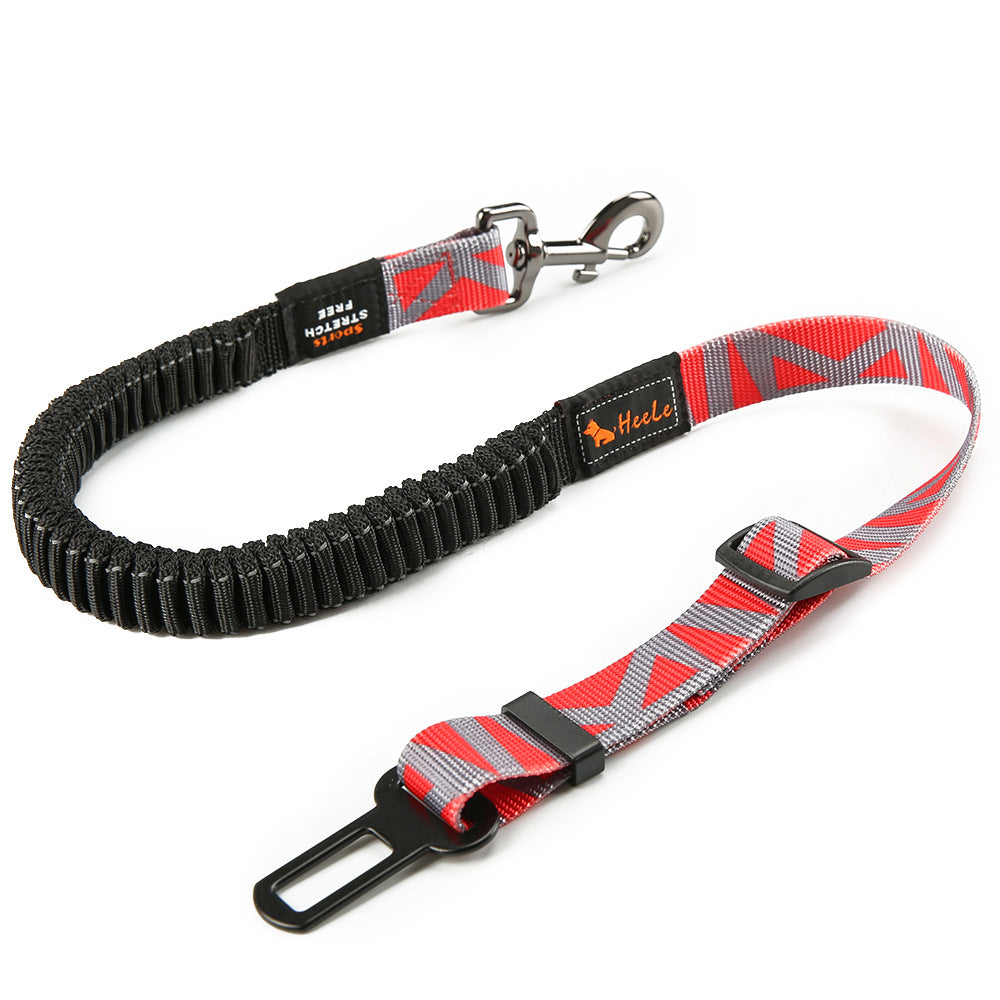 Elastic Dog Car Seat Belt – Stretch Safety Lead