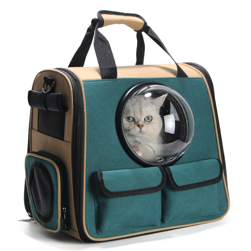Pet Space Backpack – Travel Carrier for Dogs and Cats