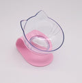 Tilted Raised Cat Bowl – Anti Vomit Feeding Dish