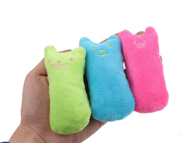 Catnip Cat Pillow Toy – Plush Bite & Play