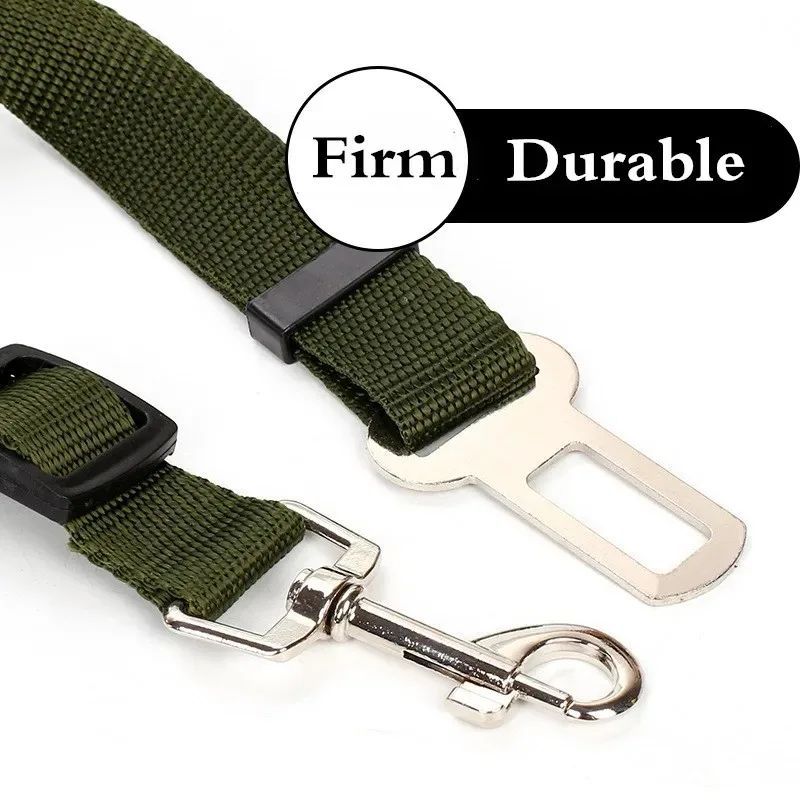 Dog Car Seat Belt – Adjustable Harness Leash