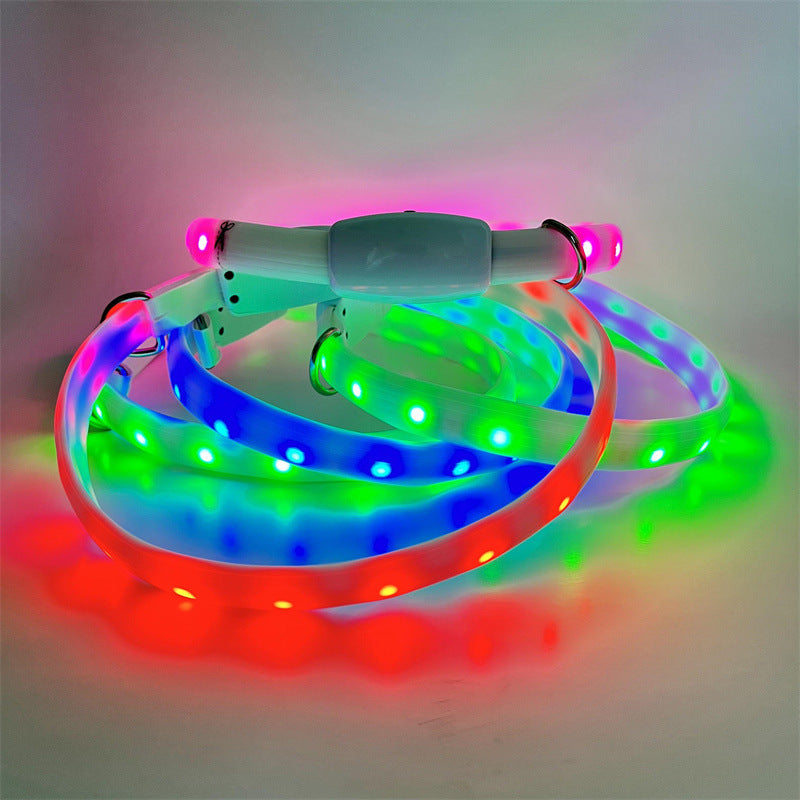 Luminous LED Dog Collar – Running Safety Light