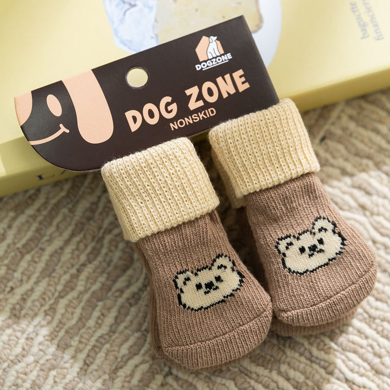 Long Tube Dog Socks – Anti-Slip Outdoor Grip