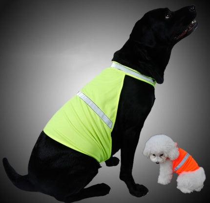 Fluorescent Dog Vest – High Visibility Safety Wear