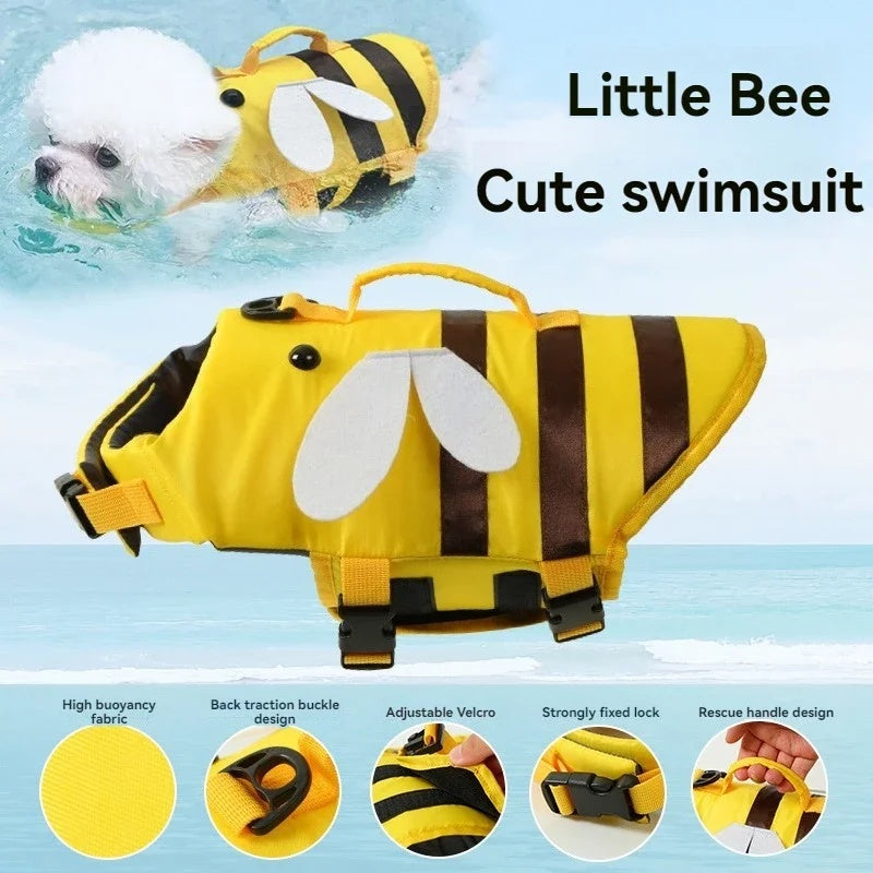 Dog Life Vest – Reflective Summer Swim Jacket