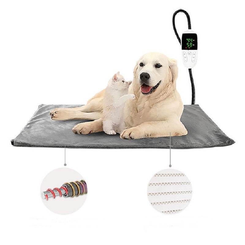 Heated Pet Pad – Cozy, Warm & Temperature Controlled