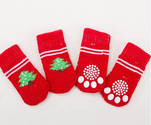 Non-Slip Bottom Pet Socks – Secure Paw Grip