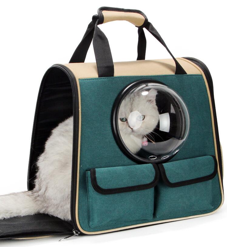 Pet Space Backpack – Travel Carrier for Dogs and Cats
