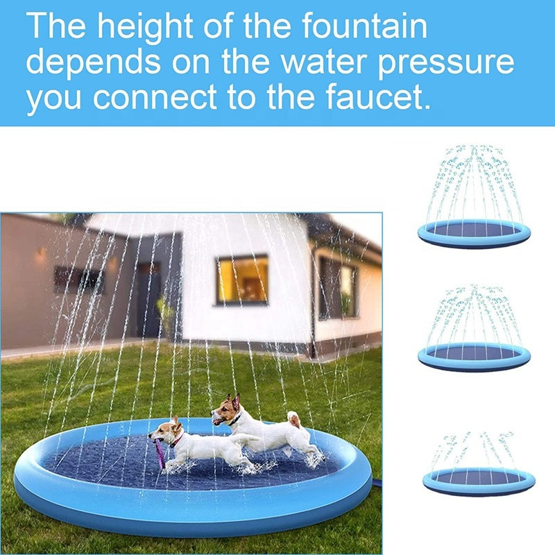 SplashPaws Dog Sprinkler Pad – Outdoor Fun & Cooling