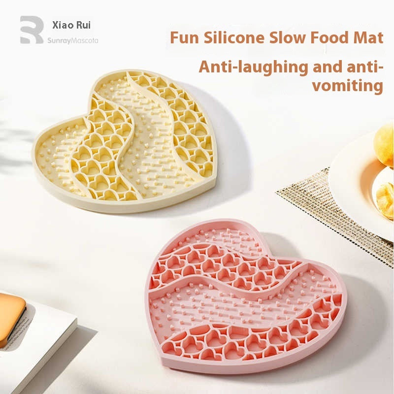 Dog Licking Mat – Silicone Slow Feeder Fun