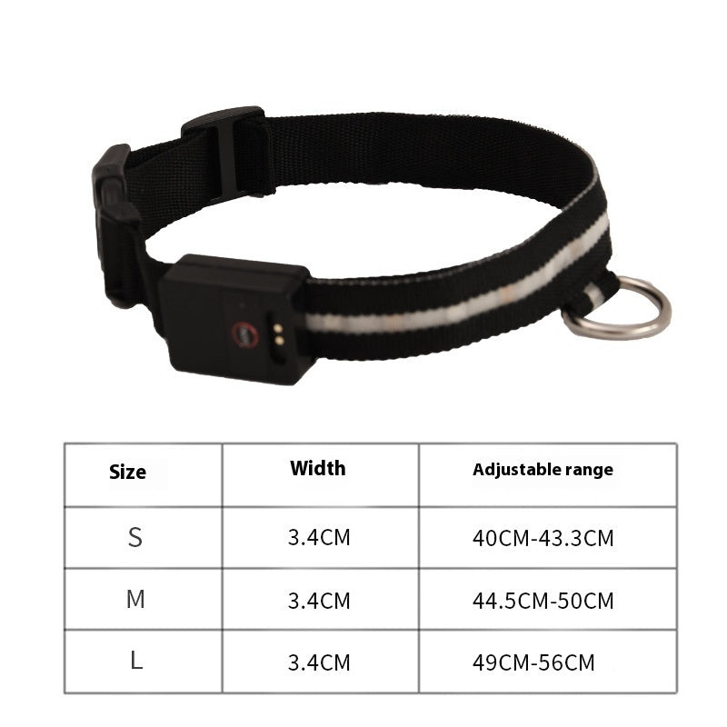 LED Color Luminous Dog Collar – Walking Light