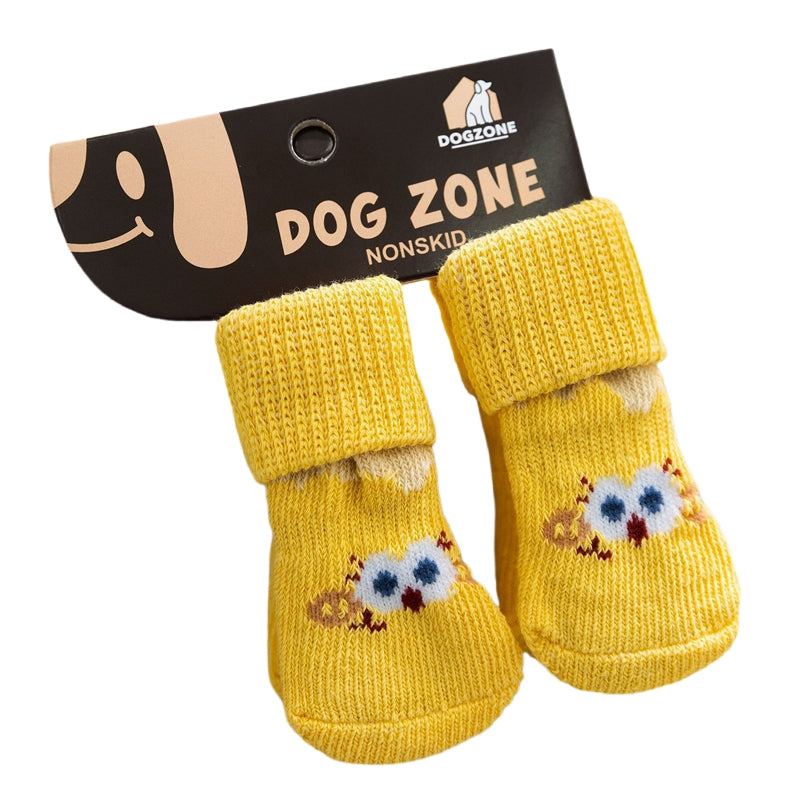 Long Tube Dog Socks – Anti-Slip Outdoor Grip