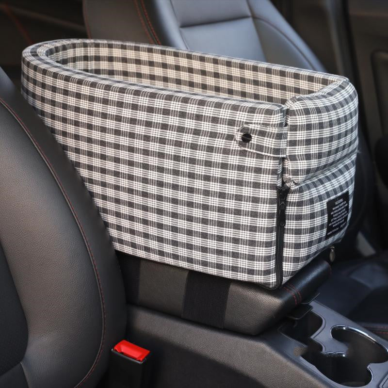 Portable Pet Car Seat – Central Console Non-Slip Booster