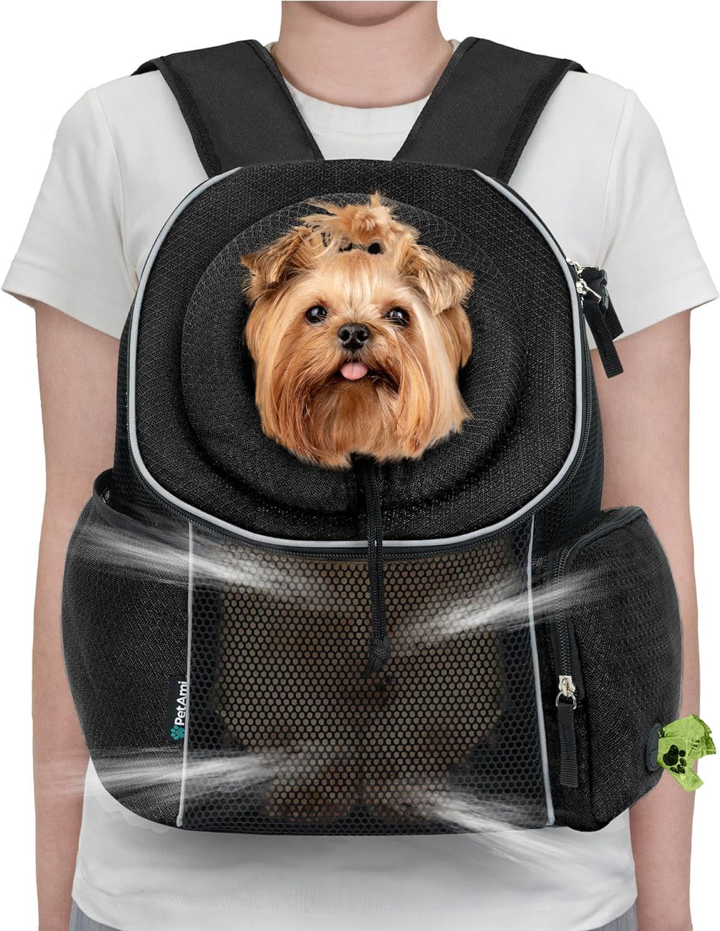 Dog Carrier Backpack – Portable Breathable Travel Bag