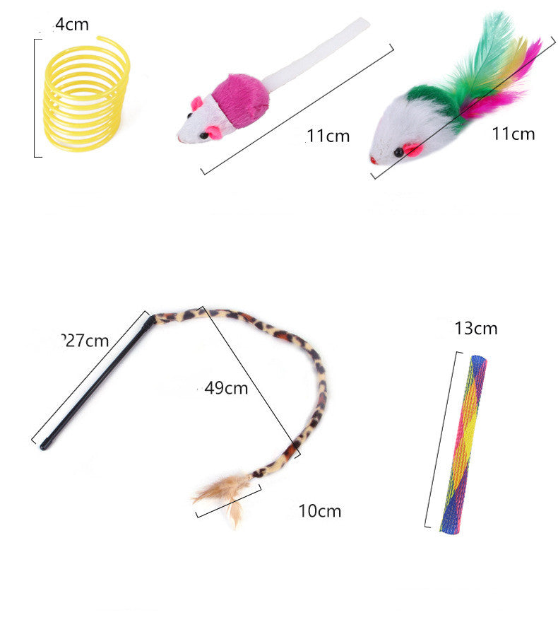 Cat Tunnel Toy Set – Fun Playtime for Curious Cats