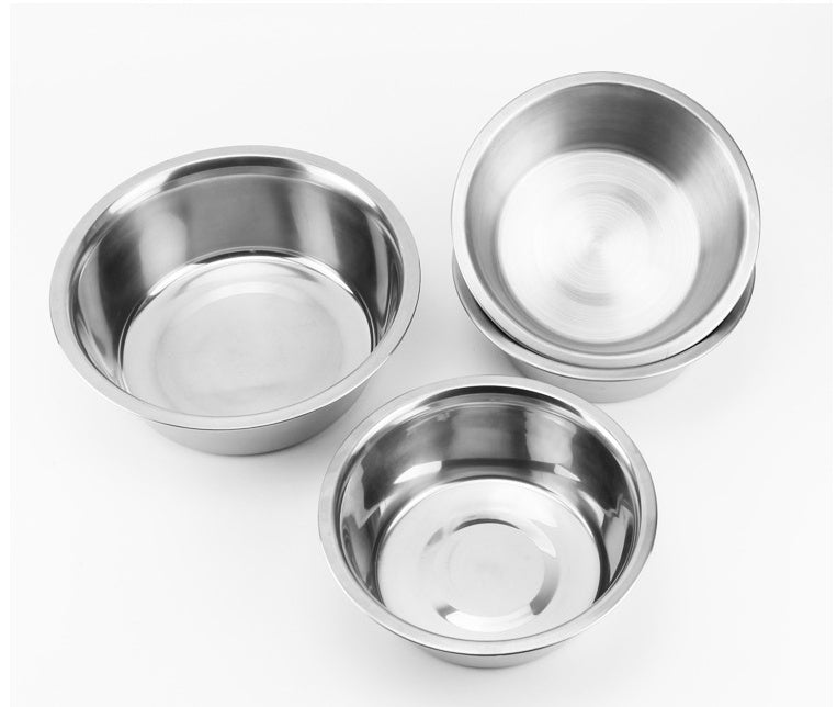Stainless Steel Dog Bowl – Durable Pet Feeding Pot