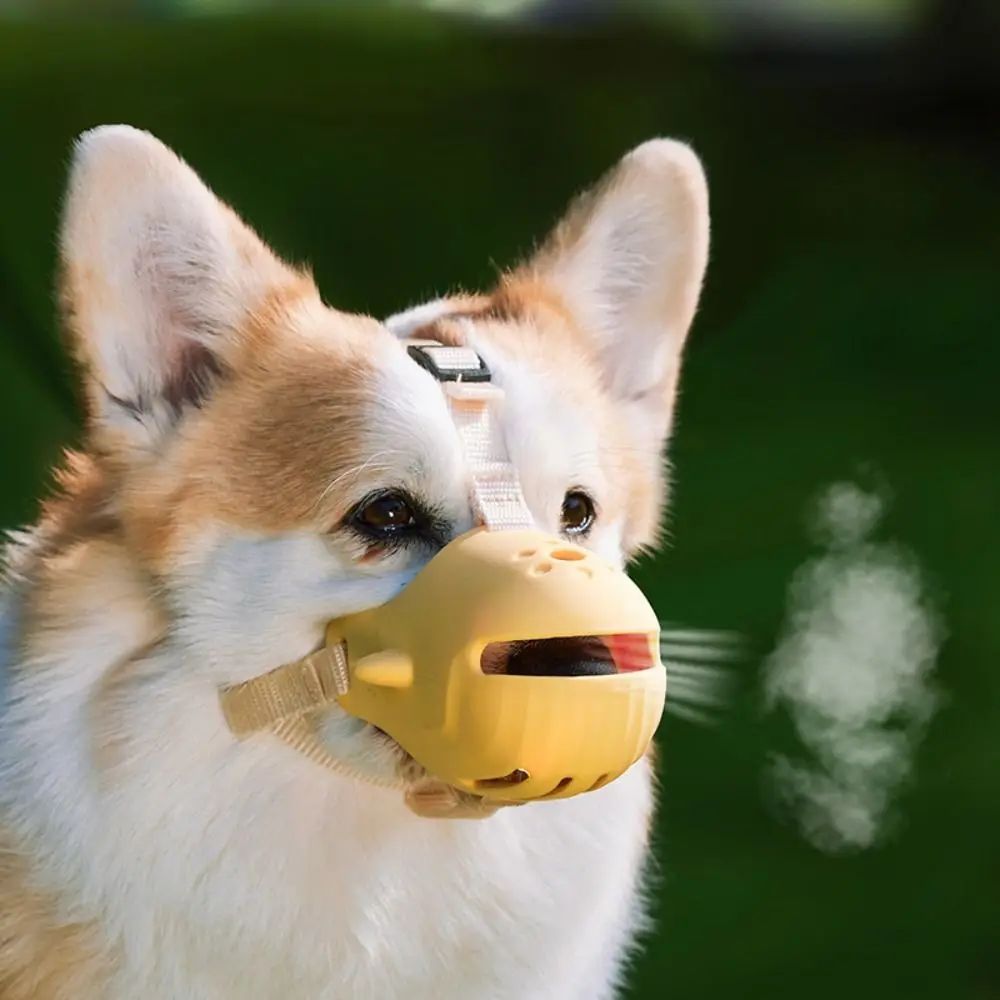 Portable Dog Muzzle – Breathable Anti-Bite Design