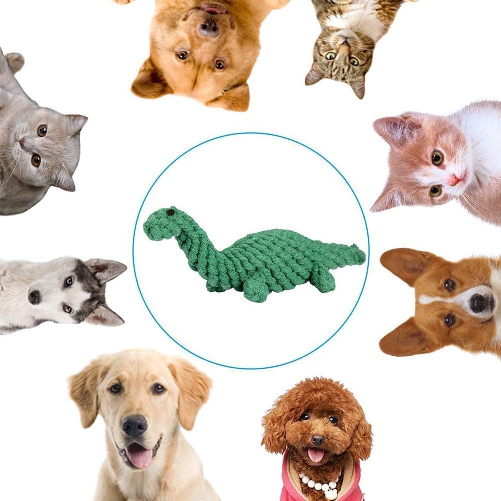 Interactive Dog Rope Toy Set – Animal Design Chew Toys