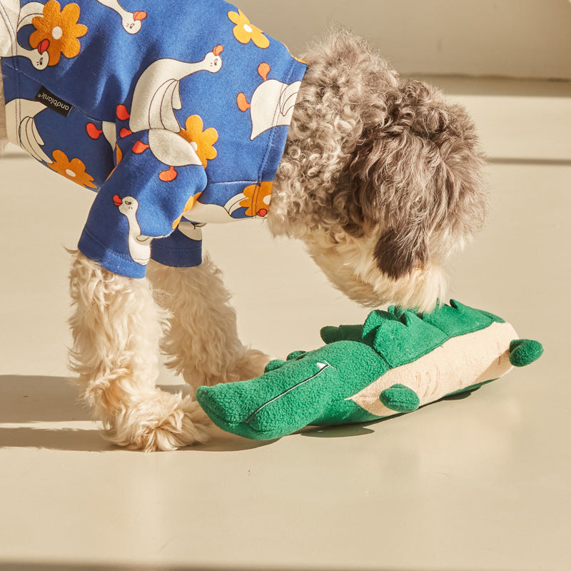 Cute Plush Dog Toy – Durable Interactive Fun