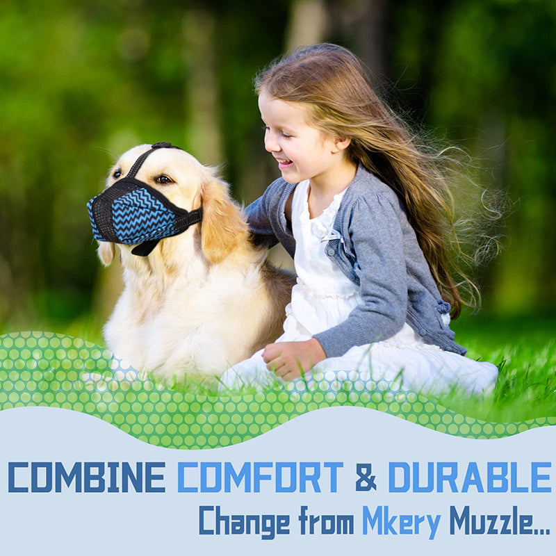 Air Mesh Dog Muzzle – Breathable & Secure
