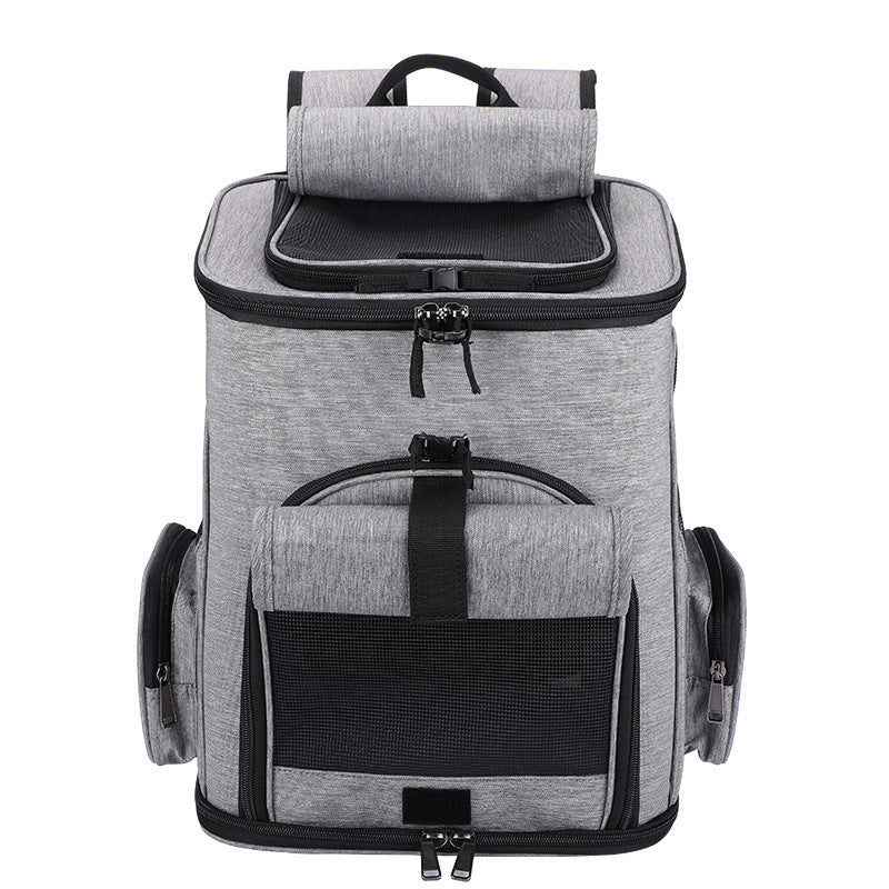 Portable Pet Carrier Bag – Breathable & Foldable