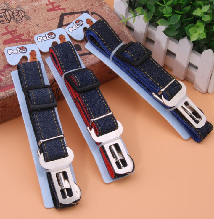 Pet Car Seat Belt – Cowboy Retractable Safety Strap