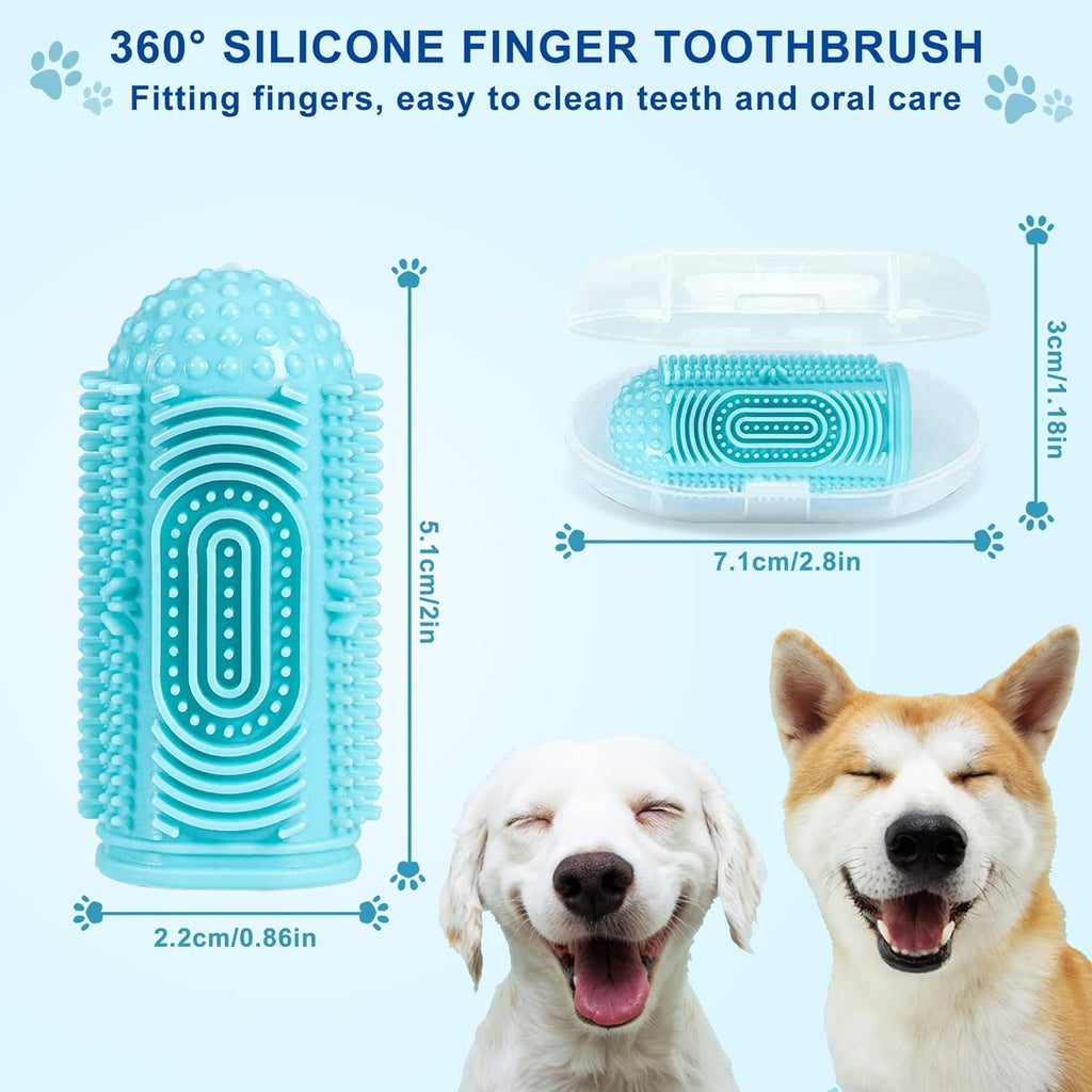 Dog Finger Toothbrush – Gentle Dental Cleaning