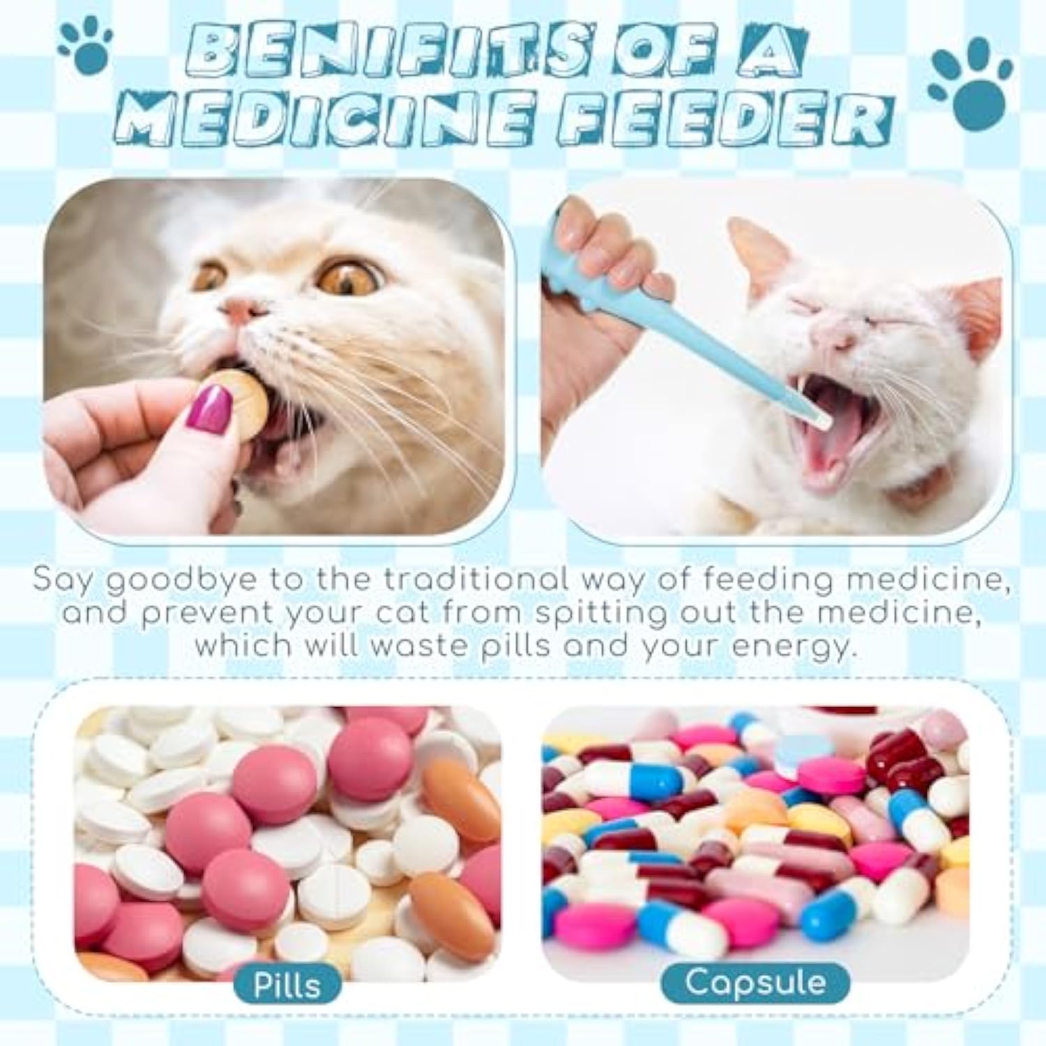 Pet Pill Shooter – Easy Oral Tablet Dispenser for Cats