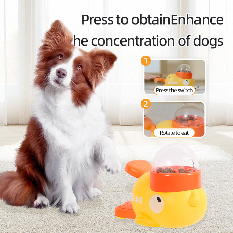 Cartoon Duck Dog Toy – Puzzle Slow Feeder