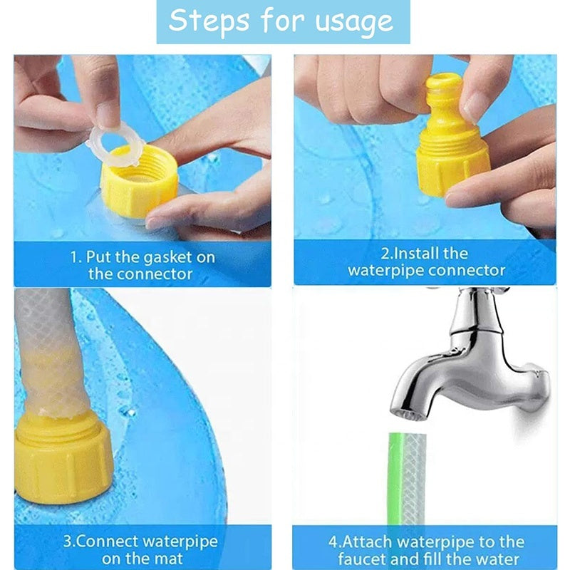 SplashPaws Dog Sprinkler Pad – Outdoor Fun & Cooling
