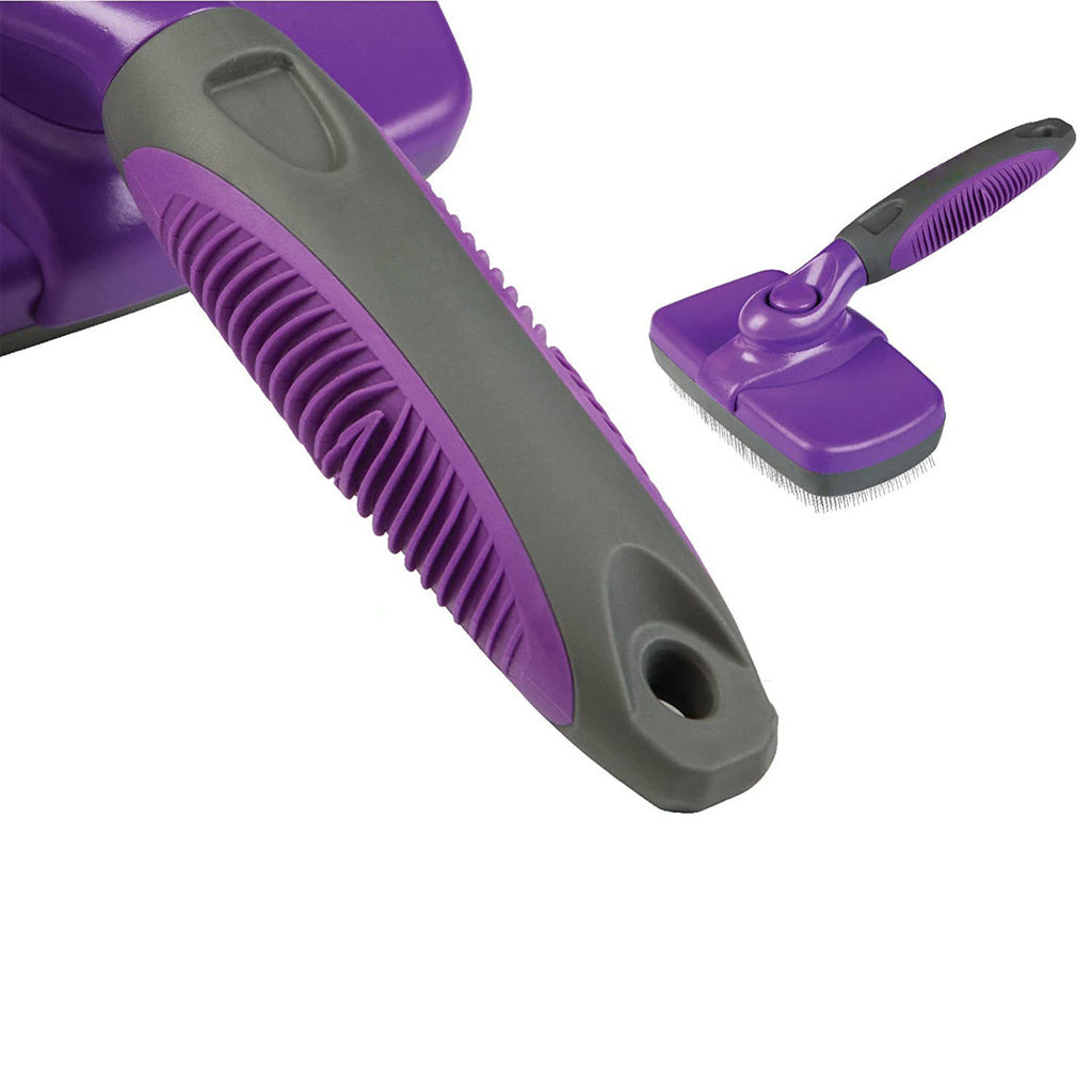 Self-Cleaning Pet Brush – Easy Grooming for Dogs & Cats