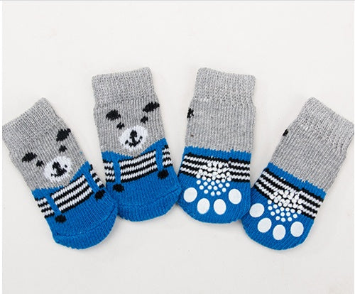 Non-Slip Bottom Pet Socks – Secure Paw Grip