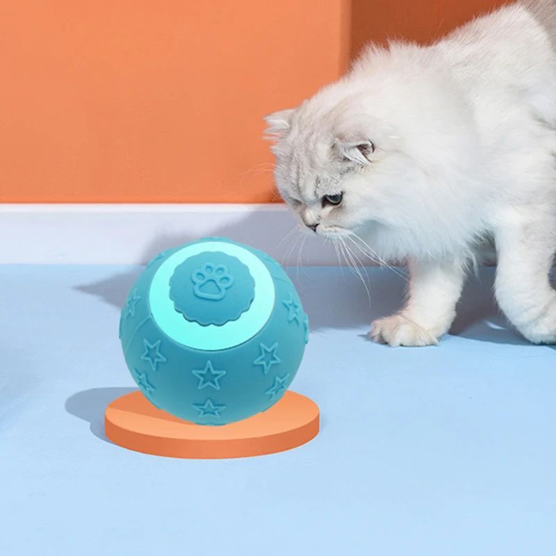 Smart Cat Ball Toy – Rechargeable 2 Modes