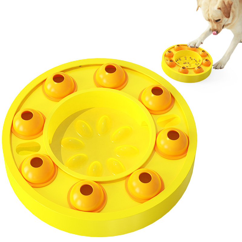Interactive Dog Puzzle Feeder – IQ Training Toy